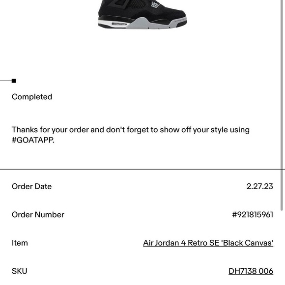 Black canvas Jordans US men 5 Women’s 6.5 - Picture 2 of 3